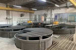 Bồn hóa chất nhà máy nước Thủ Đức